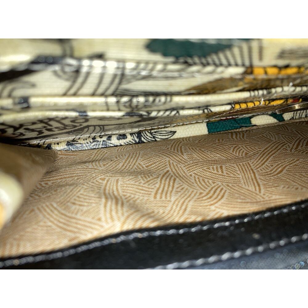 “Sakroots Artist Circle Peace Zip Around Wallet Boho Birds Floral” - Picture 2 of 4